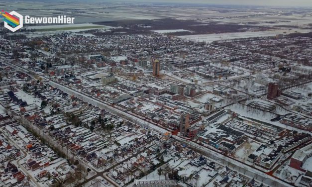 🎥 Sneeuwwit Stadskanaal vanuit de lucht [VIDEO]