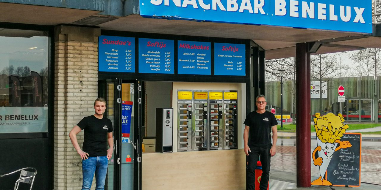 Snackbar Benelux tijdelijk in functie elders.